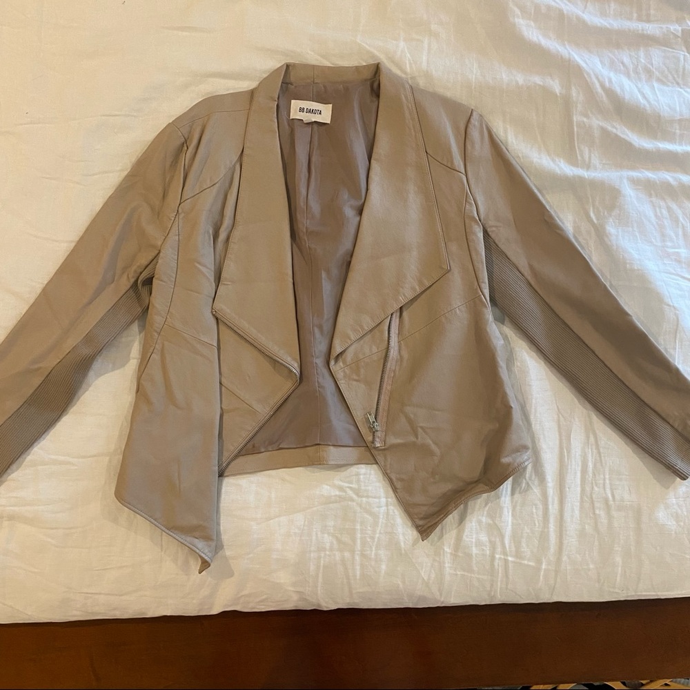 BB Dakota Faux Leather Jacket